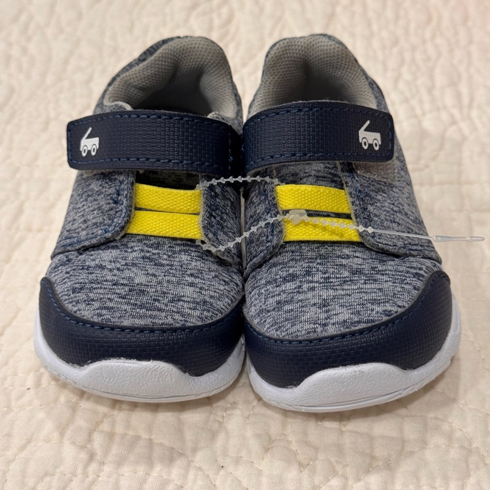 See Kai Run Navy and Yellow Baby Walkers